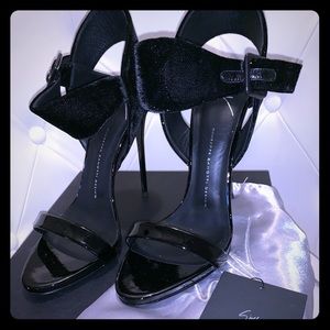Giuseppe Black Heels (worn once)